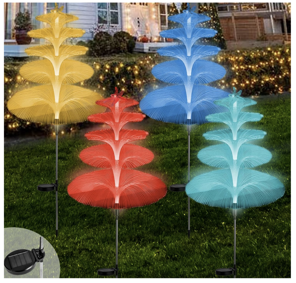 4pk solar garden lights 9+ 12pk solar ground lights 14+ Hanging